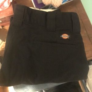 Men’s black dickies work pants used like new
